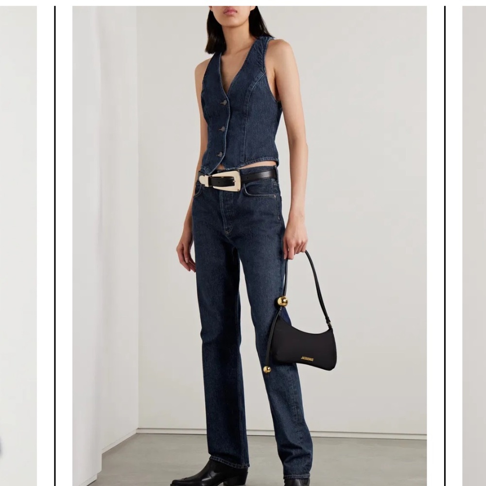 Women's Blue Denim vest